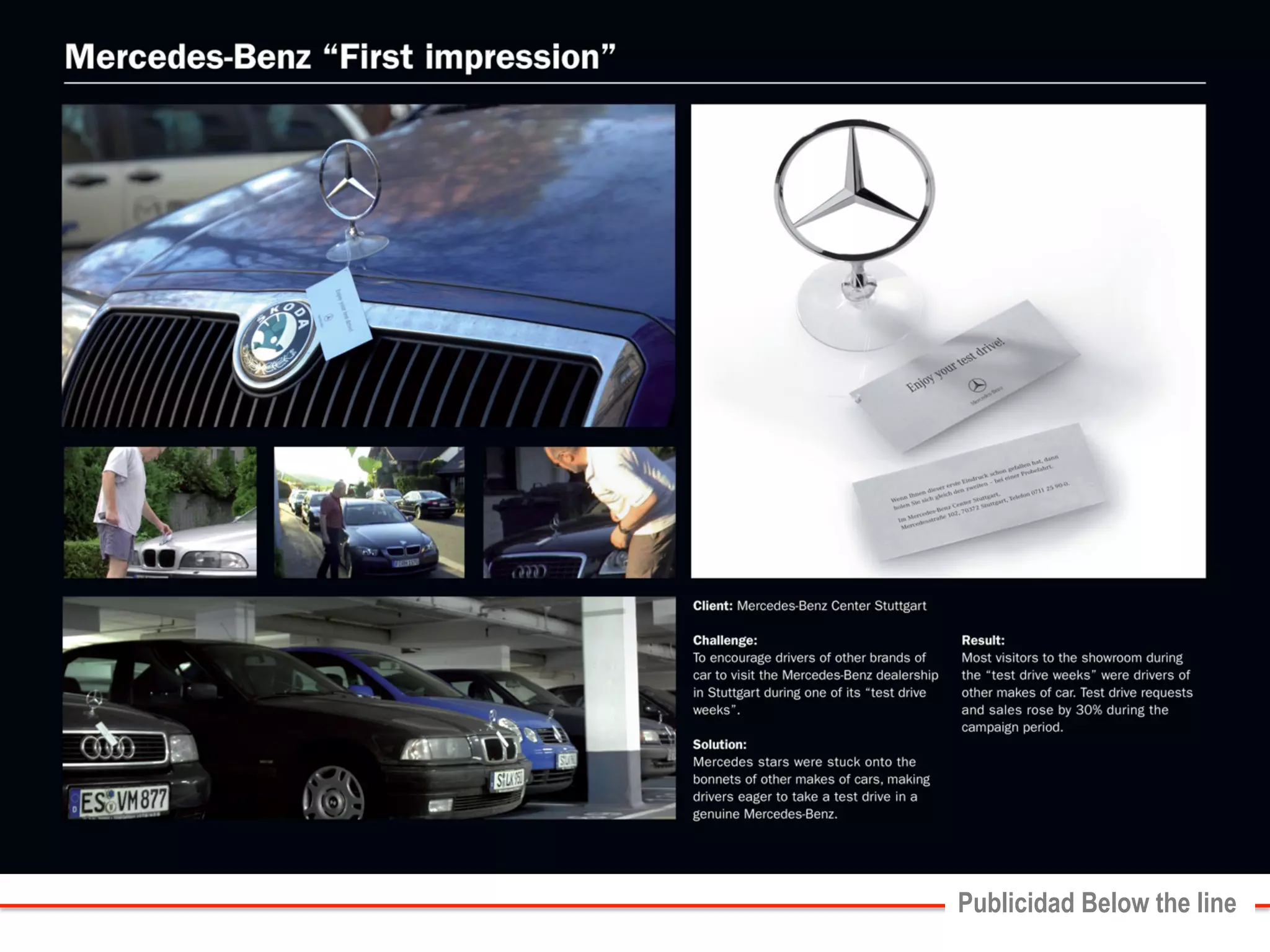 Publicidad Below the line 
 