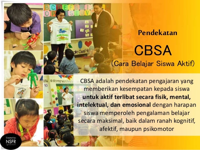Pendekatan Belajar dan Pembelajaran