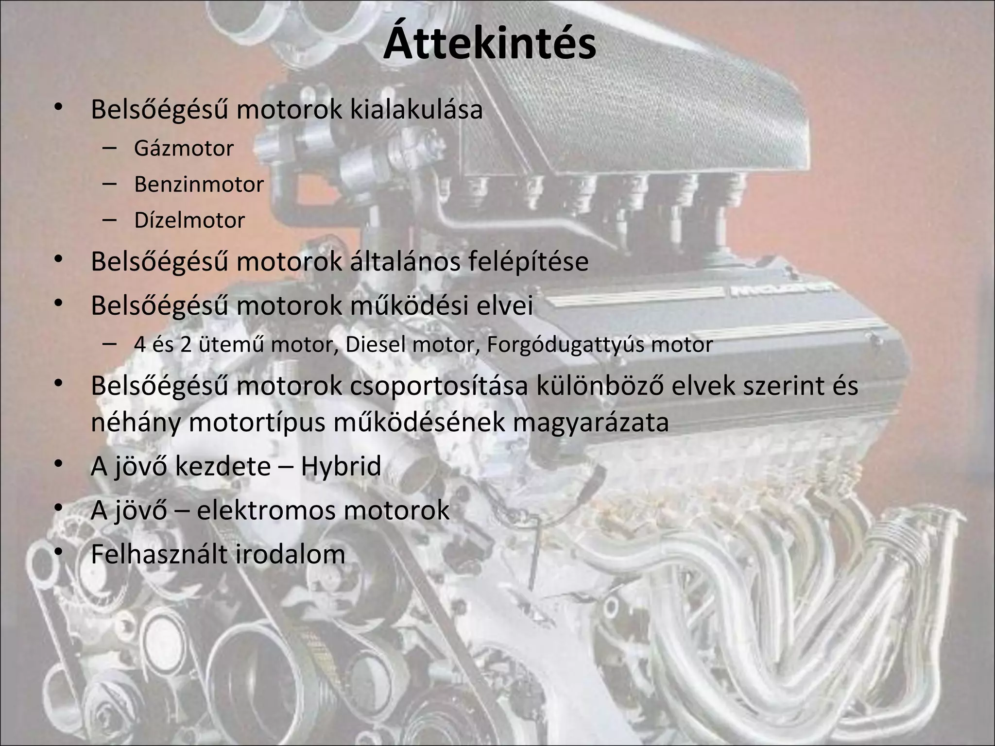 Belsőégésű motorok | PPT