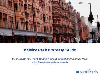 Belsize Park Property Guide
Everything you want to know about property in Belsize Park
with Sandfords estate agents
 