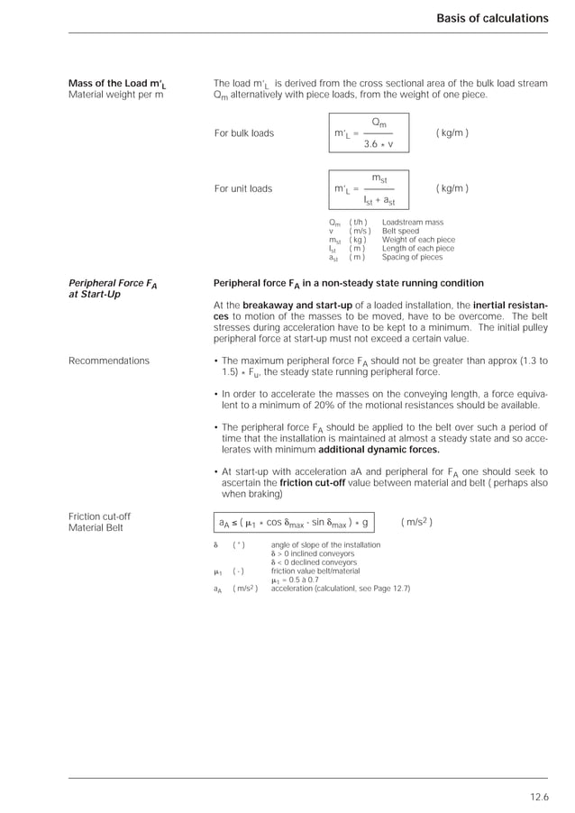Belt conveyor designdunlop