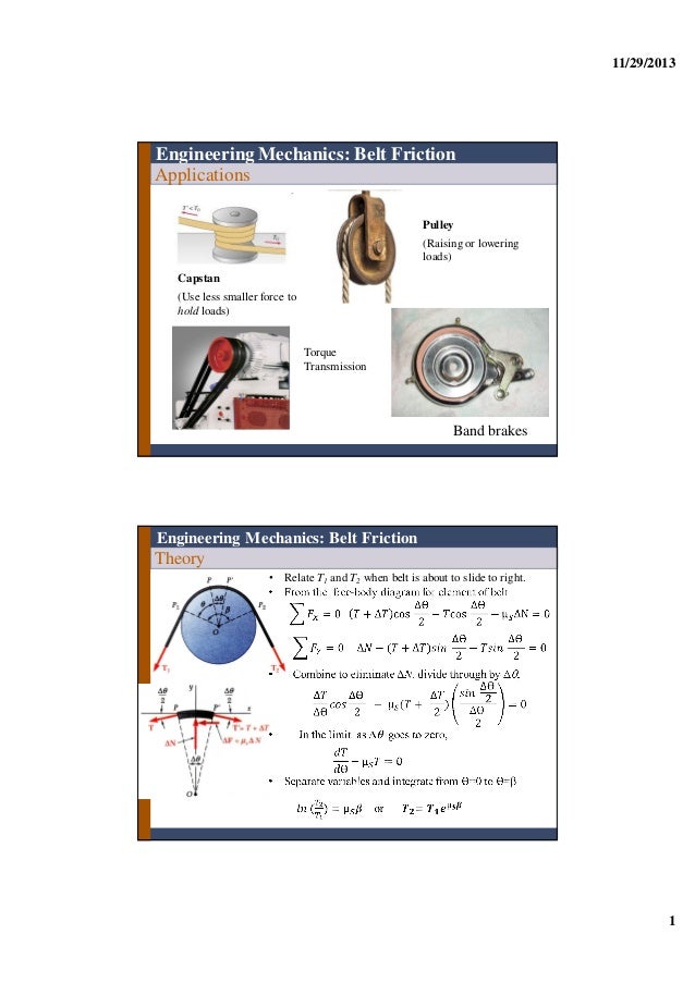Belt friction lecture_new