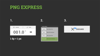 PNG EXPRESS

1.            2.   3.




1 dp = 1 px
 