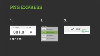 PNG EXPRESS

1.            2.   3.




1 dp = 1 px
 