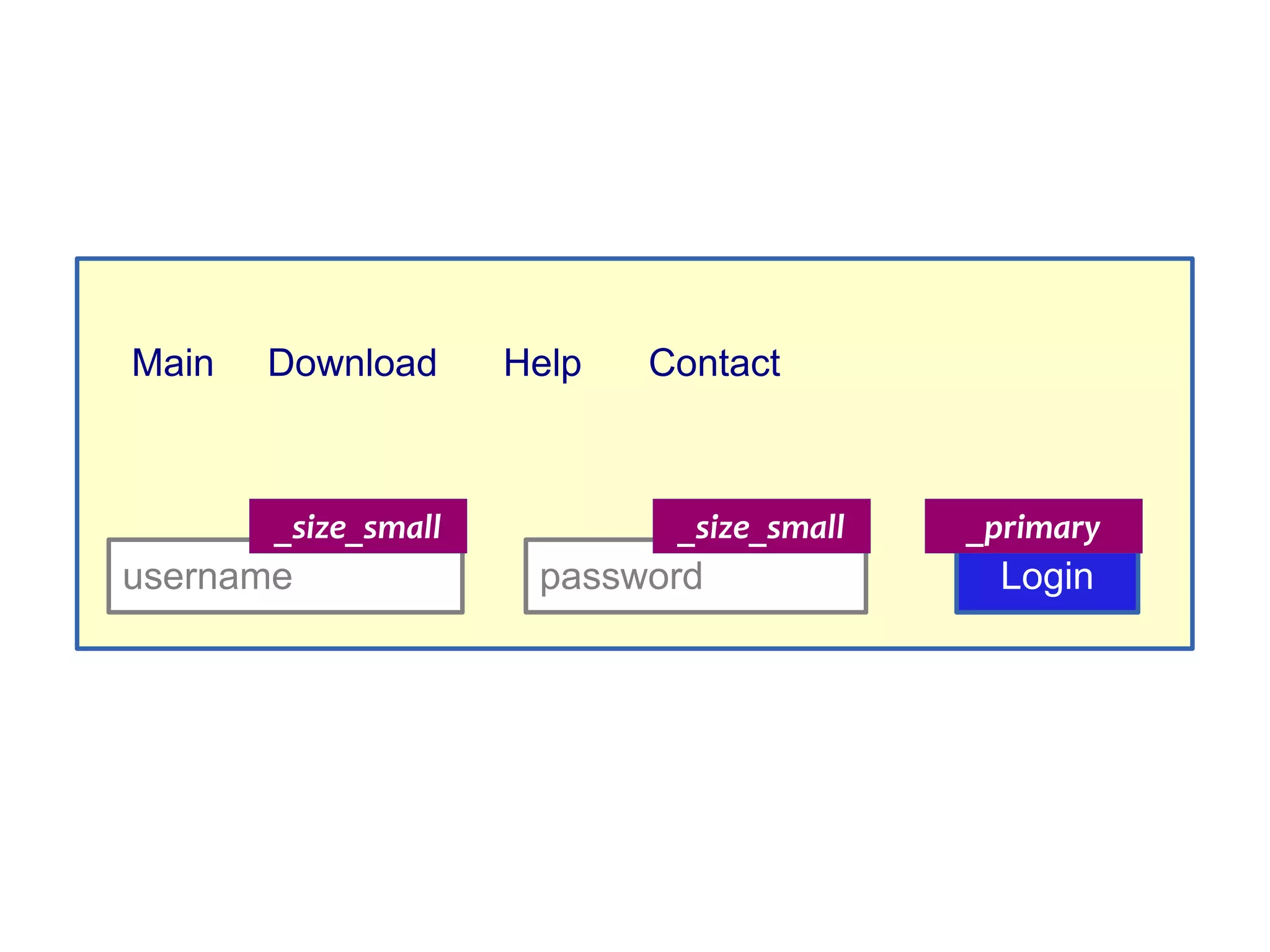 Download Help Contact 
_size_small _size_small _primary 
password LLooggiinn 
Main 
username 
 