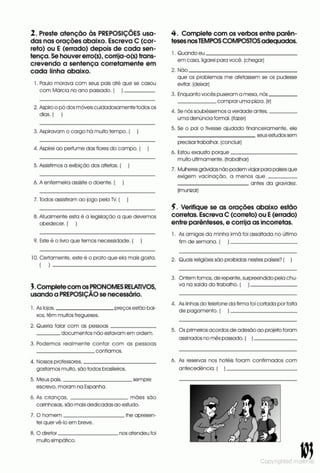 Libro de ejercicios portugues