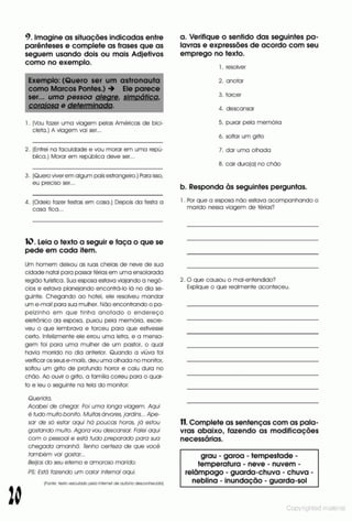 Libro de ejercicios portugues