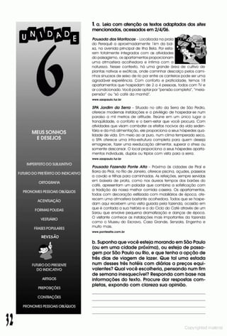 Libro de ejercicios portugues