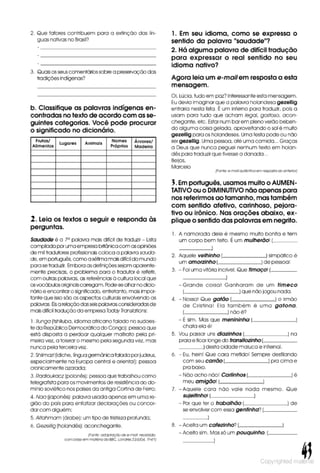 Libro de ejercicios portugues