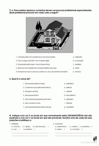 Libro de ejercicios portugues