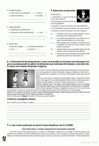 Libro de ejercicios portugues