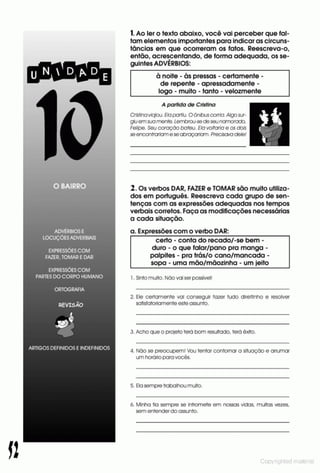 Libro de ejercicios portugues