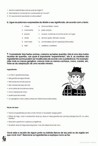 Libro de ejercicios portugues