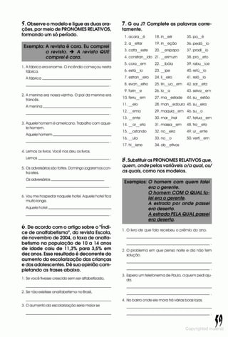 Libro de ejercicios portugues