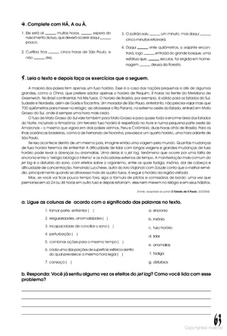 Libro de ejercicios portugues