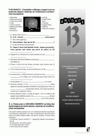 Libro de ejercicios portugues