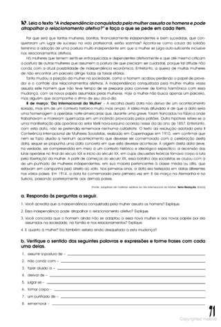 Libro de ejercicios portugues