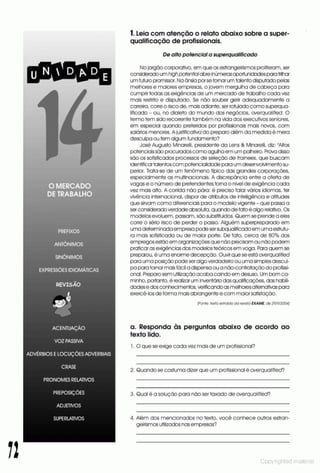Libro de ejercicios portugues