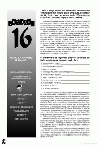 Libro de ejercicios portugues