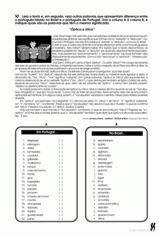 Libro de ejercicios portugues