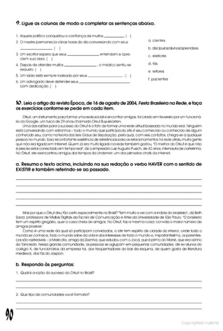 Libro de ejercicios portugues