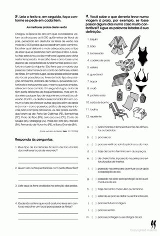 Libro de ejercicios portugues