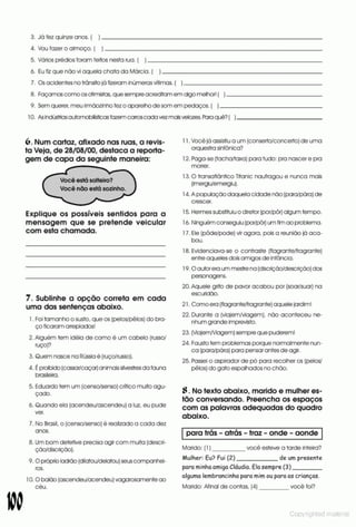 Libro de ejercicios portugues