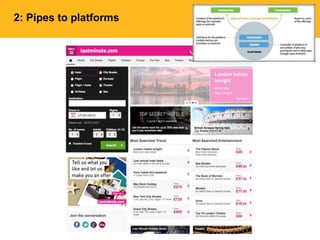 2: Pipes to platforms
 