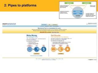 2: Pipes to platforms
 