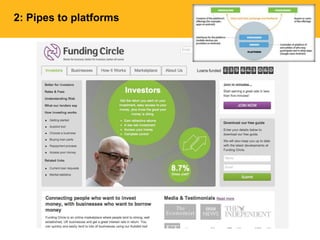 2: Pipes to platforms
 