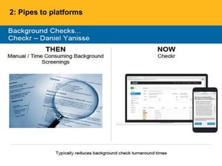 2: Pipes to platforms
 