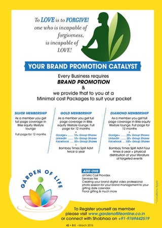 43 • B E - March 2016
 