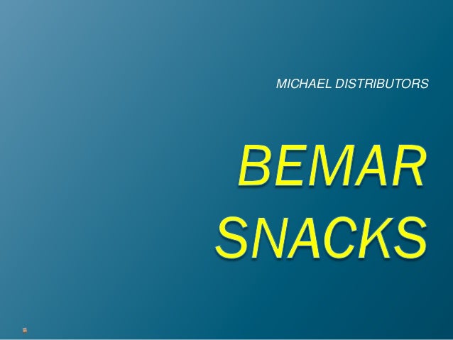 Bemar Snacks Powerpoint
