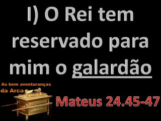 Bem aventuranças da Arca