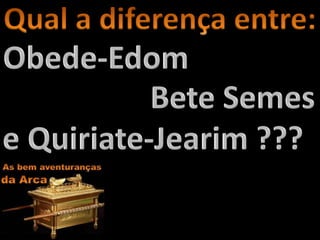 Bem aventuranças da Arca