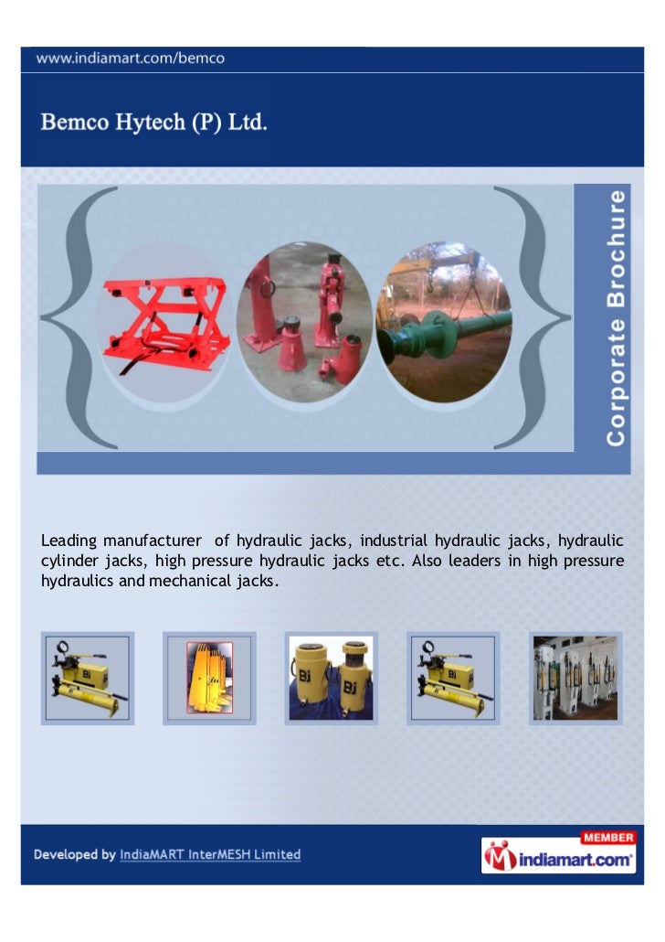 Bemco Hytech (P) Ltd., Belgaum, Hydraulic Accessories