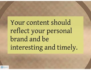Bementioned personal branding consulting