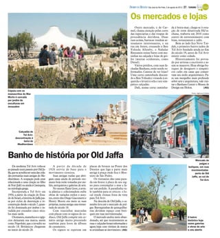 DIÁRIO DA REGIÃO São José do Rio Preto, 5 de agosto de 2012 / 27 - TURISMO


                                                                                                                      Os mercados e lojas
                                                                                                                         Outro mercado, o de Car-                   da à beira-mar, chega-se à esta-
                                                                                                                      mel, chama atenção pelas cores                ção de trem desativada Há’ta-
                                                                                                                      das especiarias e das roupas de               chana, reaberta em 2010 como
                                                                                                                      procedência duvidosa. Duas                    centro de entretenimento com
                                                                                                                      ruas acima, barracas vendem ar-               lojas, restaurantes e cafés.
                                                                                                                      tesanatos interessantes, e na                     Bem ao lado fica Neve Tze-
                                                                                                                      rua em frente, cruzando a Ben                 dek, o primeiro bairro judeu de
                                                                                                                      Yehuda Allenby, o Nahalat                     Tel Aviv fundado ainda no fim
                                                                                                                      Binyamin reúne bares com me-                  do século 19, antes de Tel Aviv
                                                                                                                      sinhas na calçada e lojas de gri-             existir como cidade.
                                                                                                                      fes (muitas ocidentais, como                      Historicamente foi povoa-
                                                                                                                      Diesel).                                      do por artistas e escritores e as-
                                                                                                                         Vários prédios, com suas fa-               sim se manteve. Hoje abriga bu-
                                                                                                                      chadas Bauhaus, estão sendo re-               tiques de designers e simpáti-
                                                                                                                      formados. Cansou de ver lojas?                cos cafés em casas que conser-
                                                                                                                      Uma curta caminhada descen-                   vam seu estilo arquitetônico. Pa-
                                                                                                                      do a Ben Yehuda e virando à es-               ra um mergulho mais profundo
                                                                                                                      querda o levará à orla e seu sim-             sobre arte e arquitetura, vale visi-
                                                                                                                      pático calçadão.                              tar o Bauhaus Center o Museu de
                                                                                                                         Dali, numa curta caminha-                  Design em Holon.              (AG)
Cúpula com os
                                                                                                                                                                                           Fotos: Agência O Globo
manuscritos do Mar
Morto é cercada
por jardim de
esculturas em
Jerusalém




          Calçadão de
              Tel Aviv:
       descontração à
              beira do
         Mediterrâneo



Banho de história por Old Jaffa                                                                                                                                                              Mercado de
                                                                                                                                                                                                 pulgas e
     Da moderna Tel Aviv volta-se            A partir da década de               placas de bronze na Ponte dos                                                                         butiques, em ruas
ao passado num passeio por Old Ja-       1920 serviu de base para o              Desejos que liga a parte mais                                                                           movimentadas
ffa, quese acredita ser uma das cida-    movimento sionista.                     antiga à praça onde fica o Mos-                                                                             perto de Old
des portuárias mais antigas do Me-           Suas antigas ruelas que abri-       teiro de São Pedro.                                                                                      Jaffa, ao sul de
diterrâneo. A ocupação pode estar        gam casas ainda do período oto-             Os visitantes dão uma para-                                                                                  Tel Aviv
relacionada a uma citação ao filho       mano hoje estão tomadas por ate-        da em frente à placa de seu sig-
de Noé (Jafé) ou ainda à Cassiopeia,     liês, antiquários e galerias de arte.   no para contemplar o mar e fa-
na mitologia grega.                          No museu Ilana Goor, a artis-       zer um pedido. A paradinha va-
     Incorporada a Tel Aviv em           ta plástica e colecionadora exibe       le também para os céticos: o lo-
1950, a partir da criação do Esta-       obras de variados estilos e auto-       cal rende ótimas fotos da vista
do de Israel, a história de Jaffa pas-   res, entre eles Diego Giacometti e      para Tel Aviv.
sa por ciclos de destruição e re-        Henry Moore em meio as suas                 Na descida de Old Jaffa, o ca-
construção desde o século 7, quan-       próprias, numa antiga casa restau-      minho leva até o mercado de pul-
do foi dominada por árabes e in-         rada do século 18.                      gas. Barraquinhas de quinquilha-
vadida por cruzados cinco sécu-              Com ruazinhas marcadas              rias dividem espaço com buti-
los mais tarde.                          com placas com os signos do zo-         ques em ruas movimentadas.
     Otomanos, mamelucos e egíp-         díaco, Old Jaffa compõe um ce-              O mercado andou meio aban-                                                                       O bairro
cios deixaram sua marca, assim           nário antigo muito procurado            donado, até que recentemente as                                                                      histórico hoje
como Napoleão, que a invadiu no          também para fotos de álbuns             ruas e calçadas foram reformadas e                                                                   reúne galerias
século 18. Britânicos chegaram           de casamento.                           agora lojas com vitrines de marca                                                                    e obras de arte
no início do século 20.                      Os signos se repetem em             se avizinham ao movimento. (AG)                                                                      a céu aberto
 