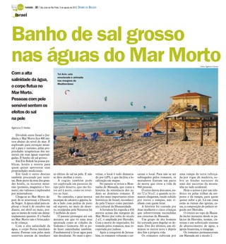 TURISMO -   30 / São José do Rio Preto, 5 de agosto de 2012 DIÁRIO DA REGIÃO

   Israel




Banho de sal grosso
nas águas do Mar Morto                                                                                                                                                        Fotos: Agência O Globo



Com a alta                                    Tel Aviv: orla
                                              ensolarada e animada
salinidade da água,                           nas margens do
                                              Mediterrâneo
o corpo flutua no
Mar Morto.
Pessoas com pele
sensível sentem os
efeitos do sal
na pele
Agência O Globo

    Dividido entre Israel e Jor-
dânia, o Mar Morto fica 400 me-
tros abaixo do nível do mar. É
explorado para extração mine-
ral e para o turismo, pelas pro-
priedades terapêuticas dos mi-
nerais em suas águas supersal-
gadas. É banho de sal grosso.
    Em Ein Bokek há praias pú-
blicas, hotéis e resorts para
quem quiser aproveitar suas
propriedades medicinais.
    Ein Gedi é outro destino              os efeitos do sal na pele. E não            veitar, o local é todo demarca-     caram o local. Para não se ser     uma rampa de terra reforça-
também procurado por turis-               se deve molhar o rosto.                     do por GPS, o que facilita a lo-    subjugados pelos romanos, os       da por vigas de madeira, so-
tas. Bem perto da área dos gran-              A região também pode                    calização em mapas.                 moradores fizeram um pacto         bre as fendas naturais de
des hotéis, os recursos mine-             ser explorada em passeios de                    No passeio se avista a Mon-     de morte que tirou a vida de       uma das encostas da monta-
rais (potássio, magnésio e bro-           jipe pelo deserto, que são fei-             tanha de Massada, que conta a       960 pessoas.                       nha no lado ocidental.
meto) são valiosos e explorados           tos até à noite, como os rotei-             história da resistência dos ju-         O cerco durou dois anos, en-       Hoje o acesso é por um tele-
por mineradoras.                          ros ao luar.                                deus ao domínio romano. É           tre 72 a 74 a.C. e quando os ro-   férico ou pelas trilhas da ser-
    Chega-se ao Mar Morto de-                 No caminho, o guia mostra               um dos mais importantes sítios      manos chegaram, tendo subido       pente e da rampa, para quem
pois de se atravessar o Deserto           escarpas de calcário e gipsita, la-         históricos de Israel, reconheci-    por torres e rampas, não ti-       quiser subir a pé. Lá em cima
de Negev. A época ideal para ex-          do a lado com pedras de puro                do pela Unesco como patrimô-        nham com quem lutar.               estão as ruínas das igrejas, ca-
plorar o local é de outubro em            sal exposto, no meio do deser-              nio cultural da Humanidade.             A história foi contada por     sas, a composição do palácio er-
diante, até abril ou maio, por-           to, esculpidas pela Natureza há                 A fortaleza foi erguida a 450   duas mulheres e cinco crianças     guido por Herodes.
que os meses de verão são dema-           5 milhões de anos.                          metros acima das margens do         que sobreviveram escondidas            O roteiro no topo de Massa-
siadamente quentes. E o banho                 O passeio prossegue até um              Mar Morto por volta do século       nas cisternas de Massada.          da inclui mirantes desde os pa-
no Mar Morto não é brincadei-             mirante em que vê uma área                  2 a.C. e ampliada por Herodes.          Um grupo de dez homens         lácios de Herodes, termas, cis-
ra de criança.                            apontada como as cidades de                 Com a morte do imperador, foi       foi sorteado para degolar os de-   ternas e um sofisticado sistema
    Com a alta salinidade da              Sodoma e Gomorra. Ali se po-                tomada pelos romanos, mas re-       mais. Dos dez últimos, um eli-     de abastecimento de água, a
água, o corpo flutua imediata-            de fazer caminhadas também.                 cuperada por judeus.                minou os outros nove e depois      igreja bizantina, a sinagoga.
mente. Pessoas com peles mais             Fundamental é levar água para                   Após a conquista de Jerusa-     deu fim a própria vida.                Os romanos permaneceram
sensíveis sentem de imediato              não desidratar. No mais é apro-             lém, os romanos voltaram e cer-         Os romanos subiram por         em Massada até o século 2.
 