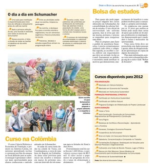 DIÁRIO DA REGIÃO São José do Rio Preto, 24 de junho de 2012 / 9


   O dia a dia em Schumacher
                                                                                                             Bolsa de estudos
        Uma sala para meditação             Entre as atividades estão        Durante a noite, mais               Para quem não pode pagar                recimento do benefício e como
   é disponibilizada para meia        atuar na cozinha, limpeza ou      palestras são proferidas por         os preços salgados dos cursos               poderá retribuir para a comuni-
   hora de reflexão e relaxamento     jardinagem                        professores da instituição.          oferecidos em Schumacher, há                dade e a própria universidade.
   antes do café da manhã                                               Elas são abertas à toda a            a possibilidade de solicitar bol-               As exigências não param
                                            Na cozinha, o destaque      população da cidade, uma             sas de estudos. O site oficial da           por aí. O setor que analisa as
        Após a primeira refeição      fica para a comida colorida e     forma de abrir espaço para o
   do dia, uma reunião é realizada
                                                                                                             universidade não informa                    bolsas pede ainda duas cartas
                                      vegetariana, rica em alimentos    contato dos moradores locais
   com todos os alunos de                                                                                    quantas, mas já avisa que não               de apoio que podem ser de ami-
                                                                        e alunos
   Schumacher                         orgânicos e frescos produzidos                                         são muitas, portanto, é preciso             gos, professores ou empregado-
                                      na escola                              O sucesso da metodologia        se empenhar para conquistar                 res, demonstrando que o candi-
         Nesse encontro, é feita                                        da universidade e a saborosa         uma delas.                                  dato à bolsa é merecedor da
   a divisão de todas as tarefas           Palestras, debates e         culinária estimulam o retorno            Para se preparar para fazer             oportunidade.
   e trabalhos do dia entre           estudos específicos entram na     de alunos e a retribuição com        o pedido de assistência finan-                  Uma outra ficha deve ser
   os grupos                          programação diária                o voluntariado                       ceira, é preciso primeiramente              preenchida com dados pessoais
                                                                                                             conhecer tudo sobre o colégio.              e gerais, além da obrigatorieda-
                                                                                                             Em seguida, ao escolher o cur-              de de apresentação de cópias de
                                                                                                             so, elabore um requerimento                 alguns documentos.
                                                                                                             que deve ser enviado via fax ou                 Para mais informações, aces-
                                                                                                             e-mail. Juntamente ao pedido,               se o site www.schumachercolle-
                                                                                                             é necessário ainda justificar os            ge.org.uk e visite o link “Bolsas
                                                                                                             motivos que demonstrem o me-                de Estudos”.                 (EV)




                                                                                                               Cursos disponíveis para 2012
                                                                                                               PÓS-GRADUAÇÃO
                                                                                                                    Mestrado em Ciência Holística
                                                                                                                    Mestrado em Economia de Transição
                                                                                                                    Mestrado em Horticultura Sustentável
                                                                                                               FORMAÇÃO PROFISSIONAL E PRÁTICA
                                                                                          Quem escolhe              Certificado em Horticultura Sustentável
                                                                                                  vir para
                                                                                            Schumacher              Certificado em Edifício Natural
                                                                                               aprende a            Programa Ecológico de Alfabetização do Projeto Landscope
                                                                                               preparar o
                                                                                                               CURTA DURAÇÃO
                                                                                        próprio alimento
                                                                                          e a respeitar a           Corpo e Terra
                                                                                                natureza
                                                                                                                   Auto-Construção, Construção da Comunidade,
                                                                                                               Regulamentos de Planejamento e Construção
                                                                                                                    Terra Pilgrim
                                                                                                                    Mudança de Conflitos e Reconciliação – Aprendendo
                                                                                                               com o Frontline
                                                                                                                    Escassez, Ecologia e Economia Presente
                                                                                                                    A experiência de Schumacher
                                                                                                                    Amor em Ação: Um Guia para Ativismo Sagrado

Curso na Colômbia                                                                                                   Sabedoria, Conscientização e Compaixão no Trabalho
                                                                                                                    Constelações Ecológicas: Desbloqueio de Soluções para
    O curso Ciência Holística e      adotado em Schumacher.             nas para os feriados do Natal e        Dilemas Pessoais e Organizacionais
Economia de Transição, o pri-           As aulas do curso serão da-     Ano-Novo.
meiro na América Latina, irá         das na cidade de Tenjo, em             O investimento total do cur-            Cultivando uma Visão de Mundo: Pessoa, Lugar e Prática
misturar aprendizado on-line         Cundinamarca, a cerca de uma       so fica em 1.640 libras, o equi-            Bancos em Nós Mesmos: Novos Modelos de
e a presença aos fins de semana      hora de Bogotá, na Colômbia.       valente a pouco mais de R$ 5           Financiamento para Iniciativas Baseadas na Comunidade
no local definido para as aulas.     As datas estão previstas para      mil. O valor inclui o paga-
                                                                                                                    Narrativas de Sustentabilidade           I
A intenção é aproximar e ofere-      início em outubro e término        mento do programa de estu-
cer mais oportunidades para          em março do próximo ano,           do e taxas de alimentação e            Fonte: Site oficial da Schumacher College
alunos conhecerem o método           com um intervalo de três sema-     alojamento.                 (EV)
 