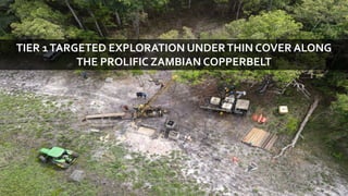 BUILDING THE FUTURE WITH METALS TSX-V: BMET | OTCQB: BMTLF | Frankfurt: 1OI.F | bemetalscorp.com 20
TIER 1TARGETED EXPLORATION UNDERTHIN COVER ALONG
THE PROLIFIC ZAMBIAN COPPERBELT
 