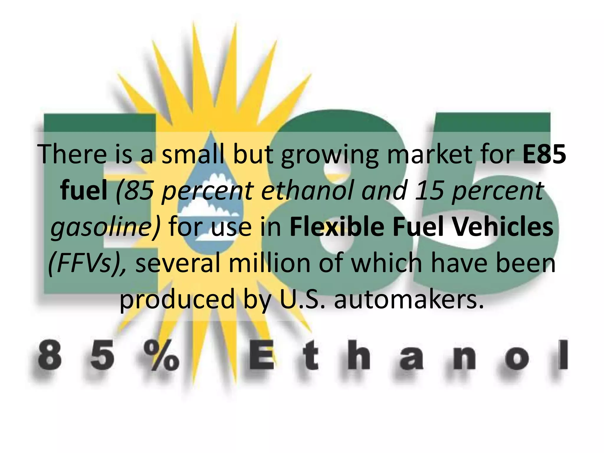 ETHANOL AS A FUEL | PPTX
