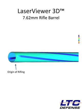 DEFENSE
LaserViewer 3D™
7.62mm Rifle Barrel
Origin of Rifling
 