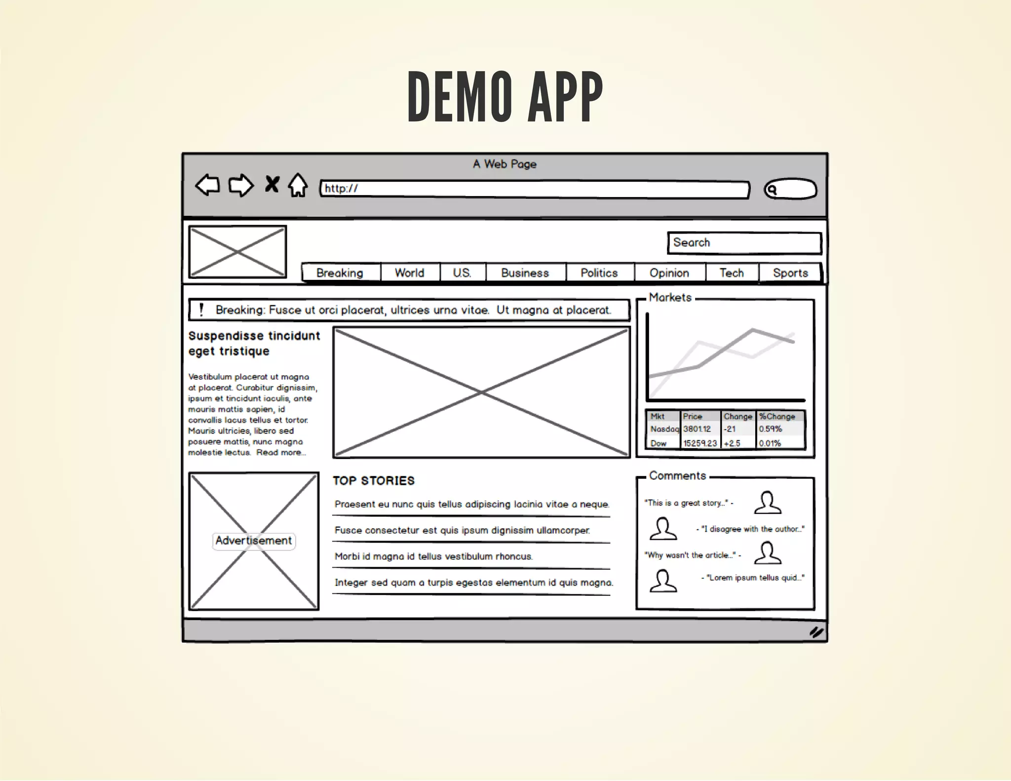 DEMO APP 
 