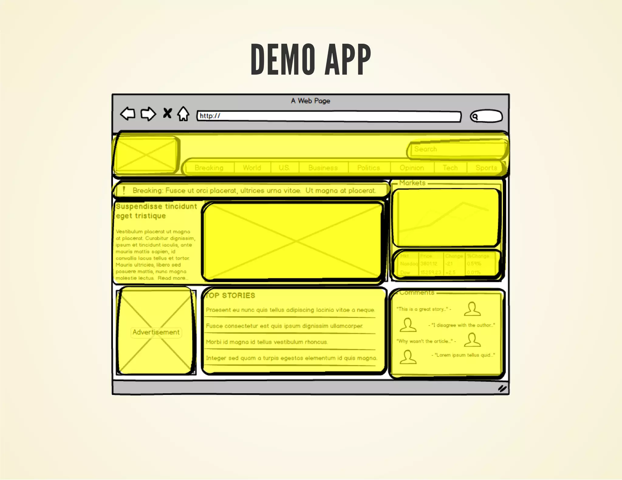 DEMO APP 
 
