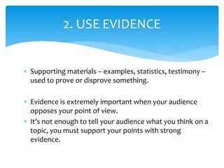 Be more persuasive | PPT