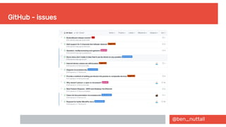 @ben_nuttall
GitHub - issues
 