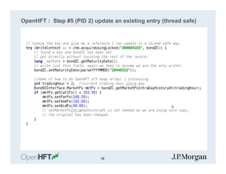 OpenHFT : Step #5 (PID 2) update an existing entry (thread safe)
18
 