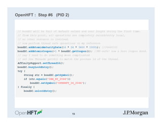OpenHFT : Step #6 (PID 2)
19
 