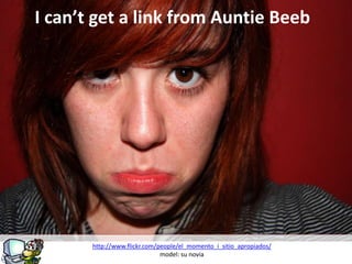 g
I can’t get a link from Auntie Beeb
http://www.flickr.com/people/el_momento_i_sitio_apropiados/
model: su novia
 